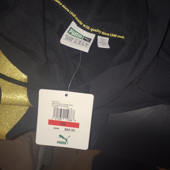 Puma Sweatshirt Dress XS - Picture 4 of 4